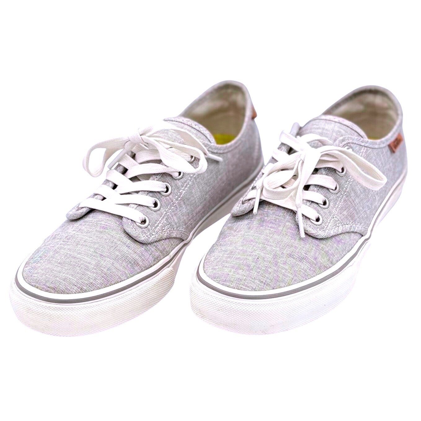 Vans Authentic Lo Pro Grey Multi Textile Ortholite Sneakers Womens 9 721356